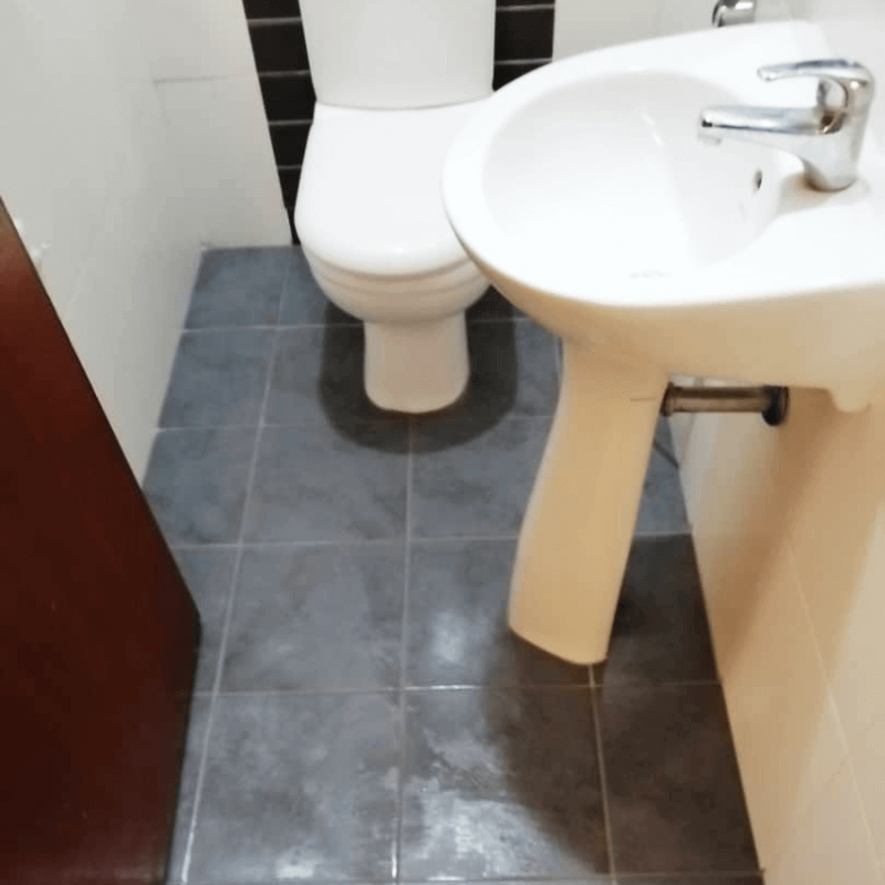 Nano-G’s Nanotechnology Waterproofing solution was applied quickly and is effective in preventing water leakage and mould growth– client decided to apply the Anti-Slip Floor Coating to prevent any slip and fall accidents.
