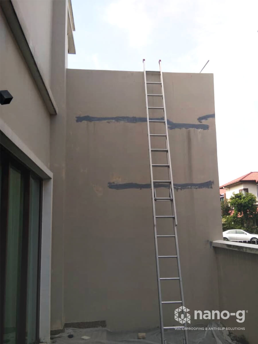 Nano-G Waterproofing Your Exterior Walls For Your Bungalow Preventing Cracks