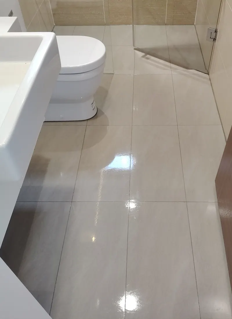 Astaka Holding Bathroom Waterproofing Project using Nanotechnology Waterproofing Solution to prevent any potential seepage or moisture issues.