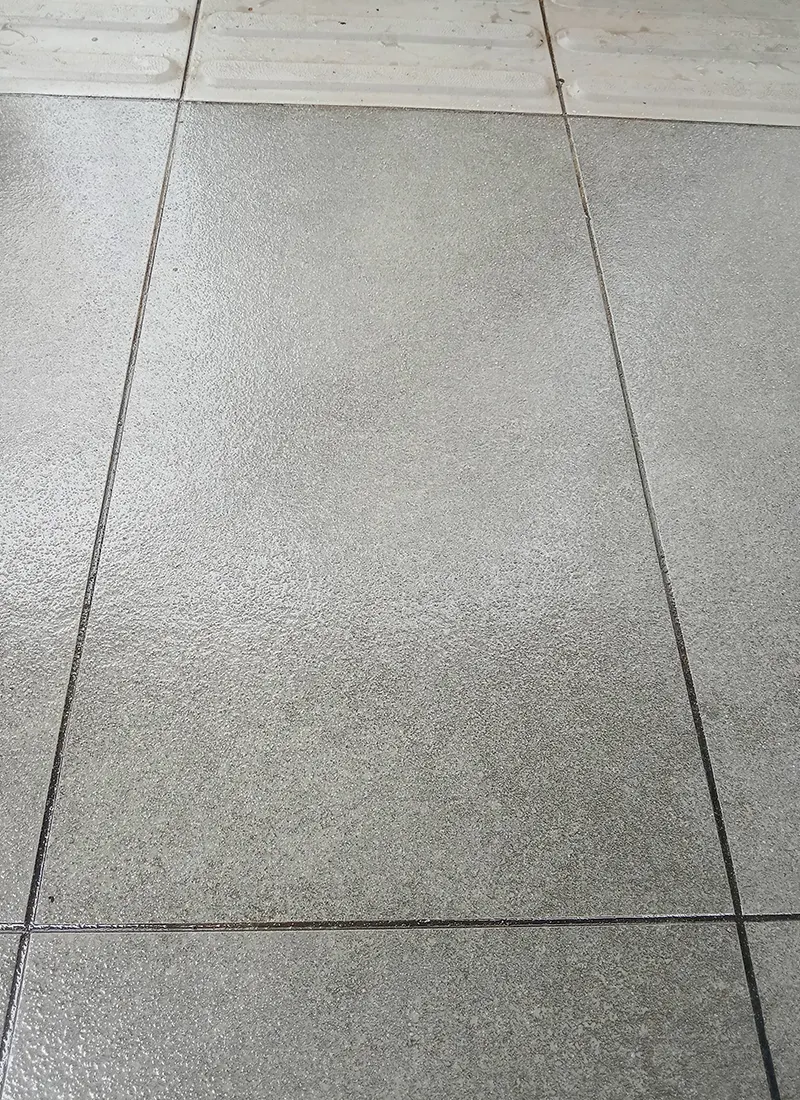 Link Bridge Anti-Slip Project for IJN Hospital used Nanotechnology Anti-Slip Coating to safeguard hospital visitors from rainy or damp slip risks.